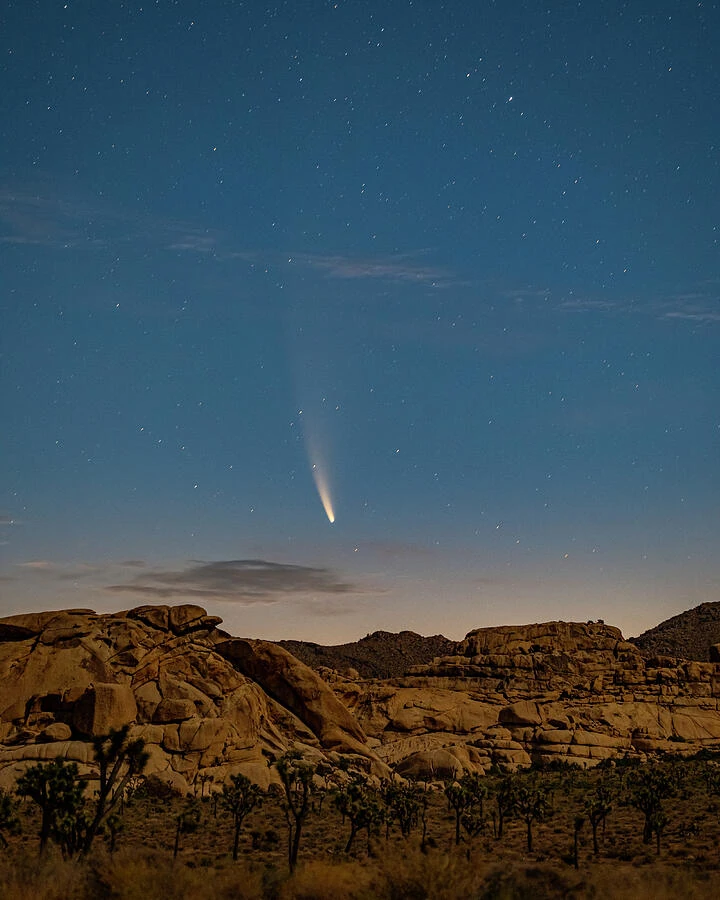 Hidden Valley NEOWISE — photograph by Bruce Feagle